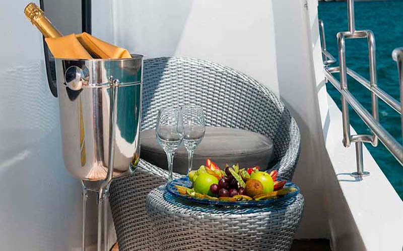 alya cabin balcon cruise to Galapagos