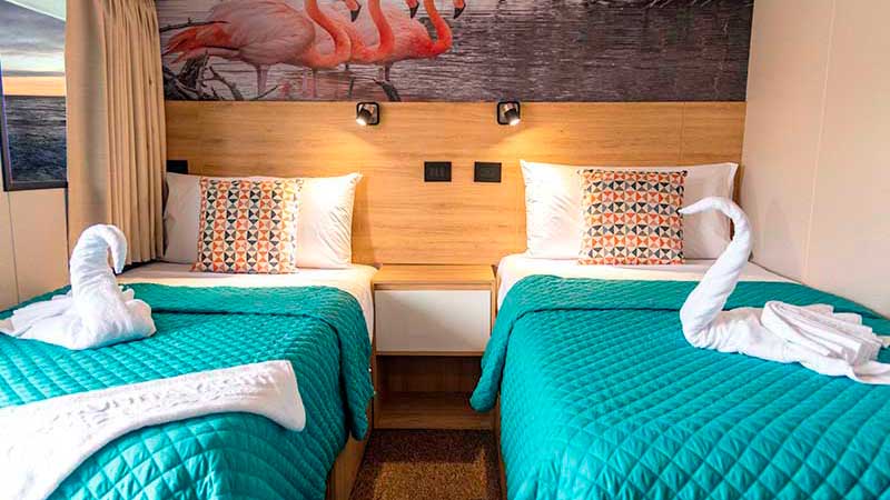 bonita twin cabin cruise to Galapagos
