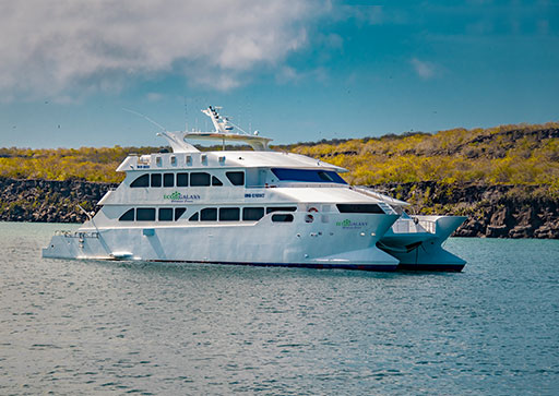 EcoGalaxy Catamaran in Guayaquil Deck