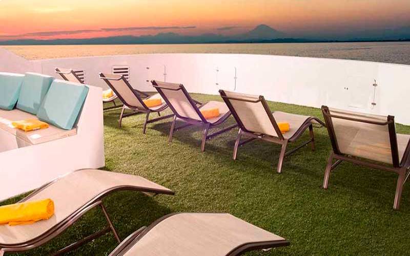 exterior area sundek ecogalaxy cruise to Galapagos