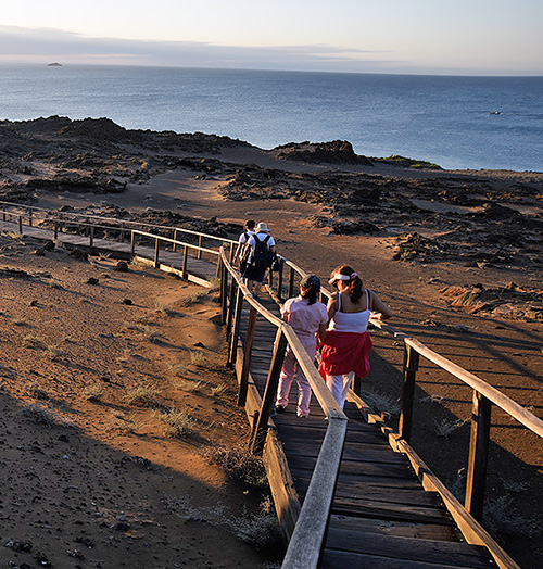 Enjoy a hike through the enchanted islands of Galapagos Galaxy Daily Tour
