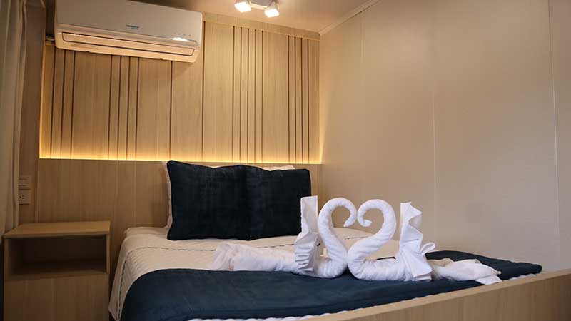 King bed - Matrimonial cabin - Galaxy Diver