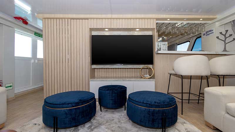 interior area confort Galaxy Diver Yacht