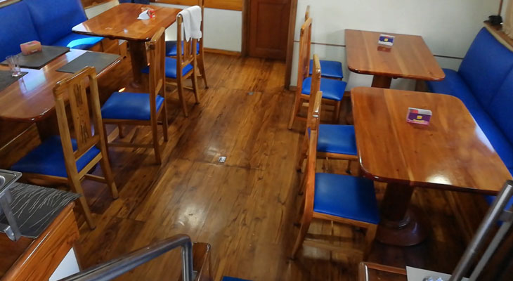 Galapagos economy class cruises - Dining